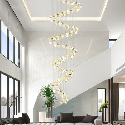 Ernoreth Art Deco Ceramic Chandelier