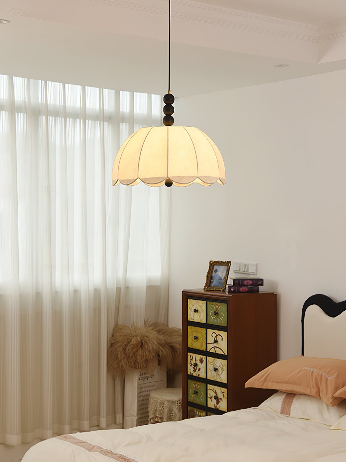 Nyd Fabric Swag Pendant Light
