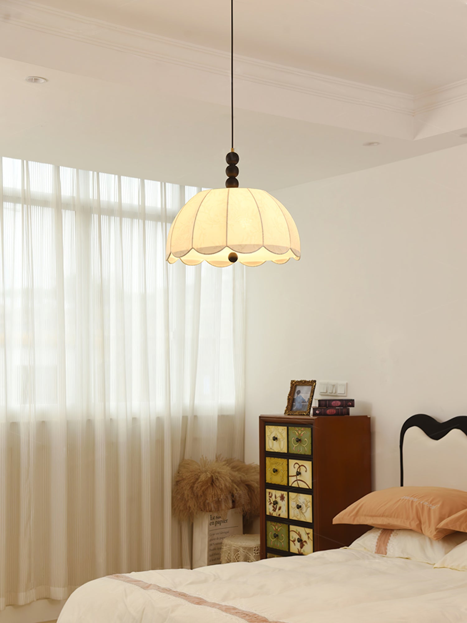 Nyd Fabric Swag Pendant Light