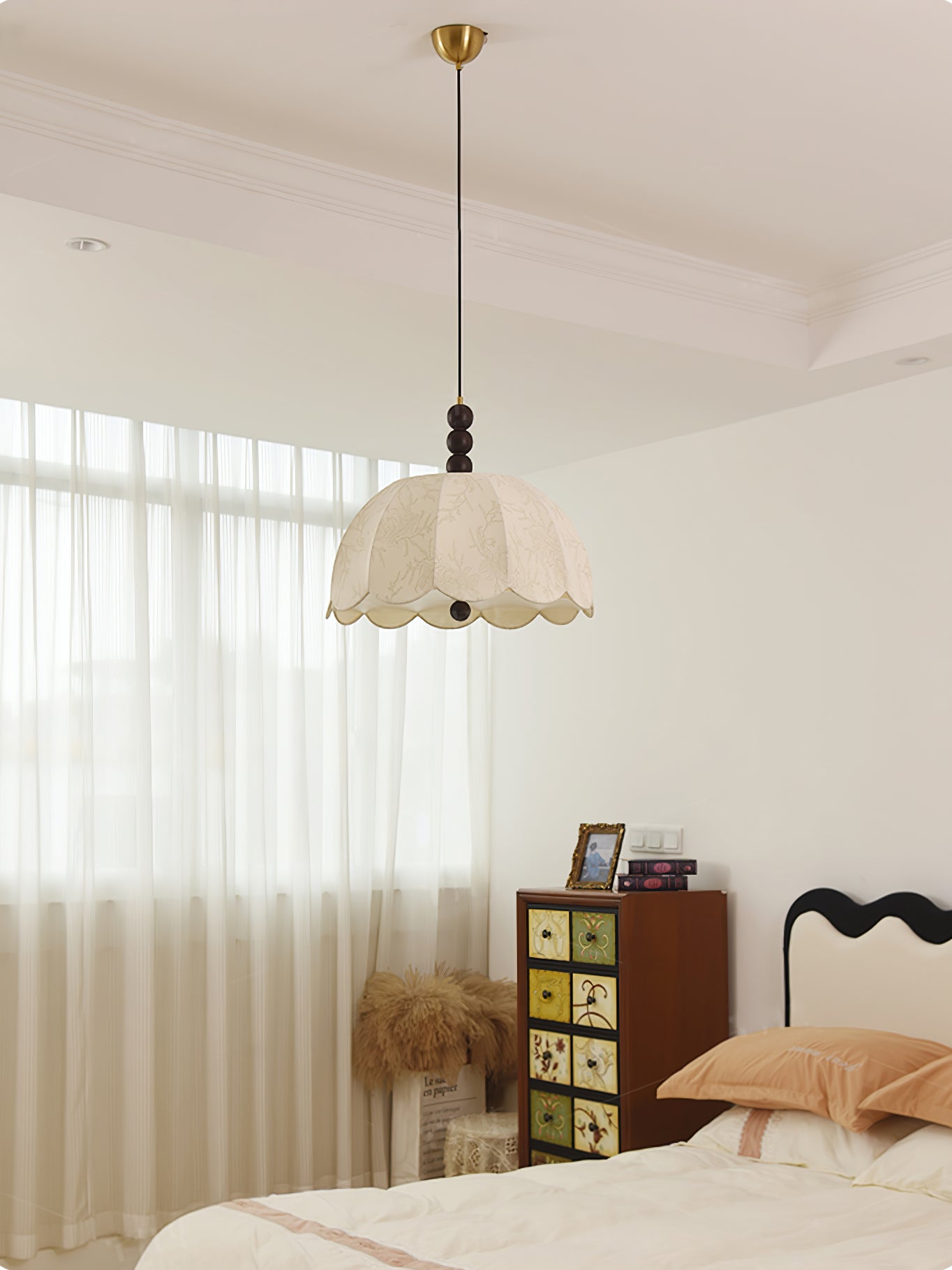 Nyd Fabric Swag Pendant Light