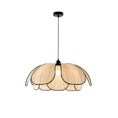 Elthaus Blossom Leaf Fiber Pendant Lamp