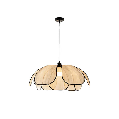 Elthaus Blossom Leaf Fiber Pendant Lamp