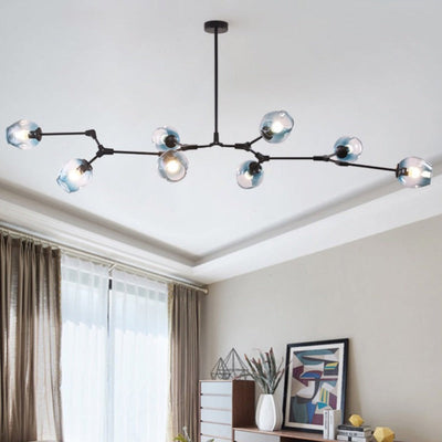 Valentina Nordic Modern Glass Pendant Light Bubble - Neutral Decor