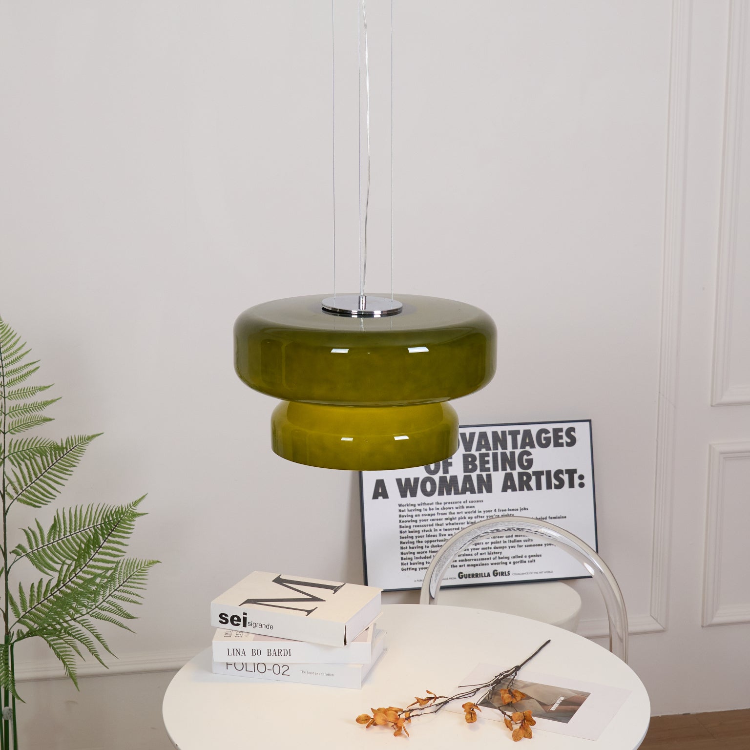 Briarwell Glass Linear Pendant Light