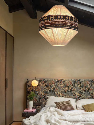 Calyce Fabric Cozy Pendant Lamp