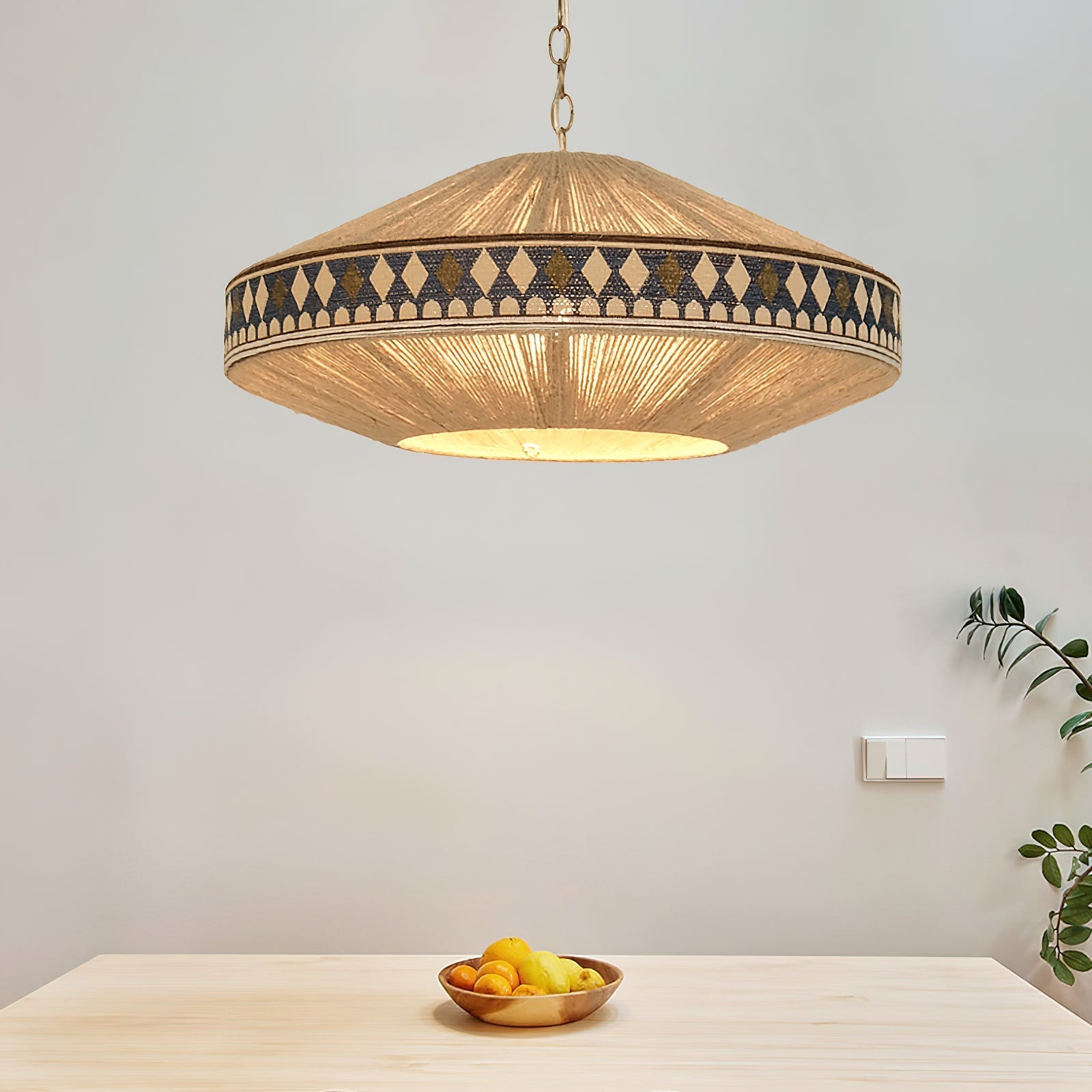 Calyce Fabric Cozy Pendant Lamp