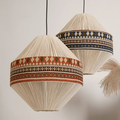 Calyce Fabric Cozy Pendant Lamp