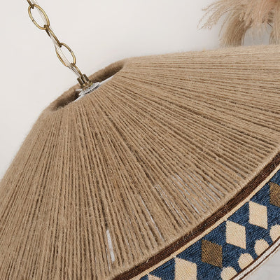 Calyce Fabric Cozy Pendant Lamp