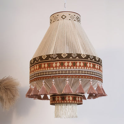 Calyce Fabric Cozy Pendant Lamp