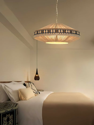 Calyce Fabric Cozy Pendant Lamp