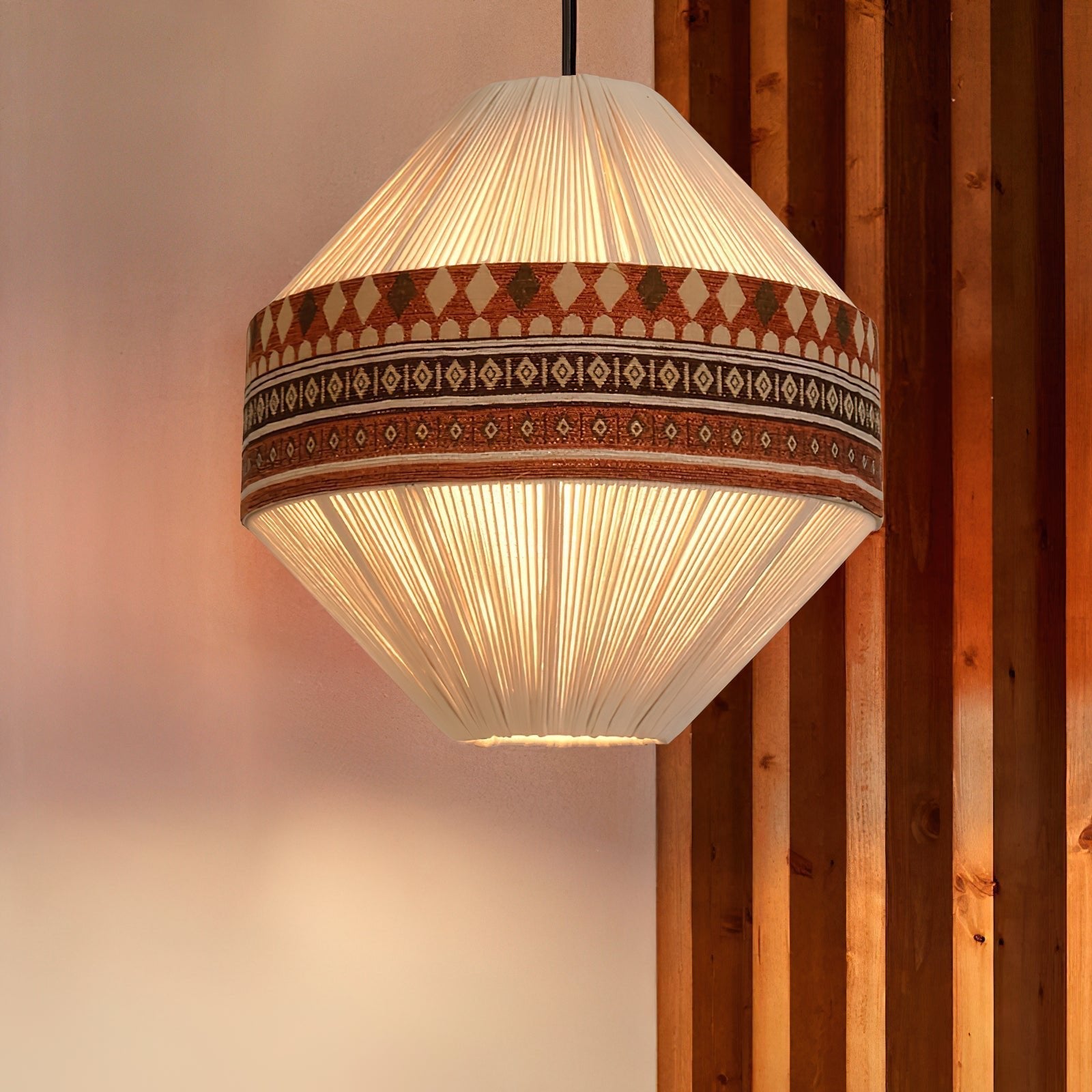 Calyce Fabric Cozy Pendant Lamp