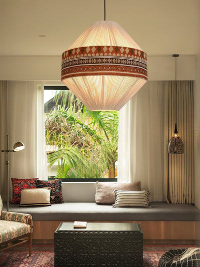 Calyce Fabric Cozy Pendant Lamp