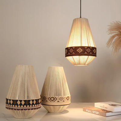 Calyce Fabric Cozy Pendant Lamp