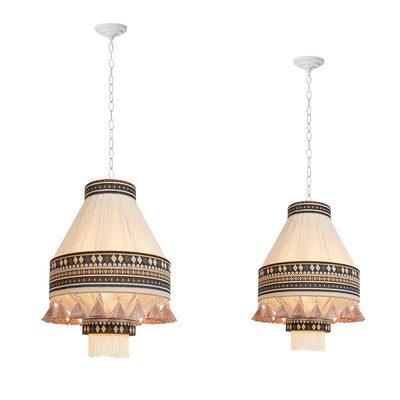 Calyce Fabric Cozy Pendant Lamp