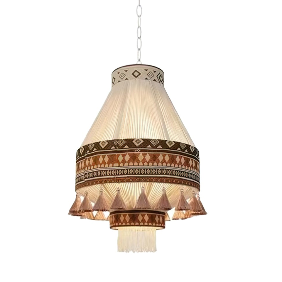 Calyce Fabric Cozy Pendant Lamp