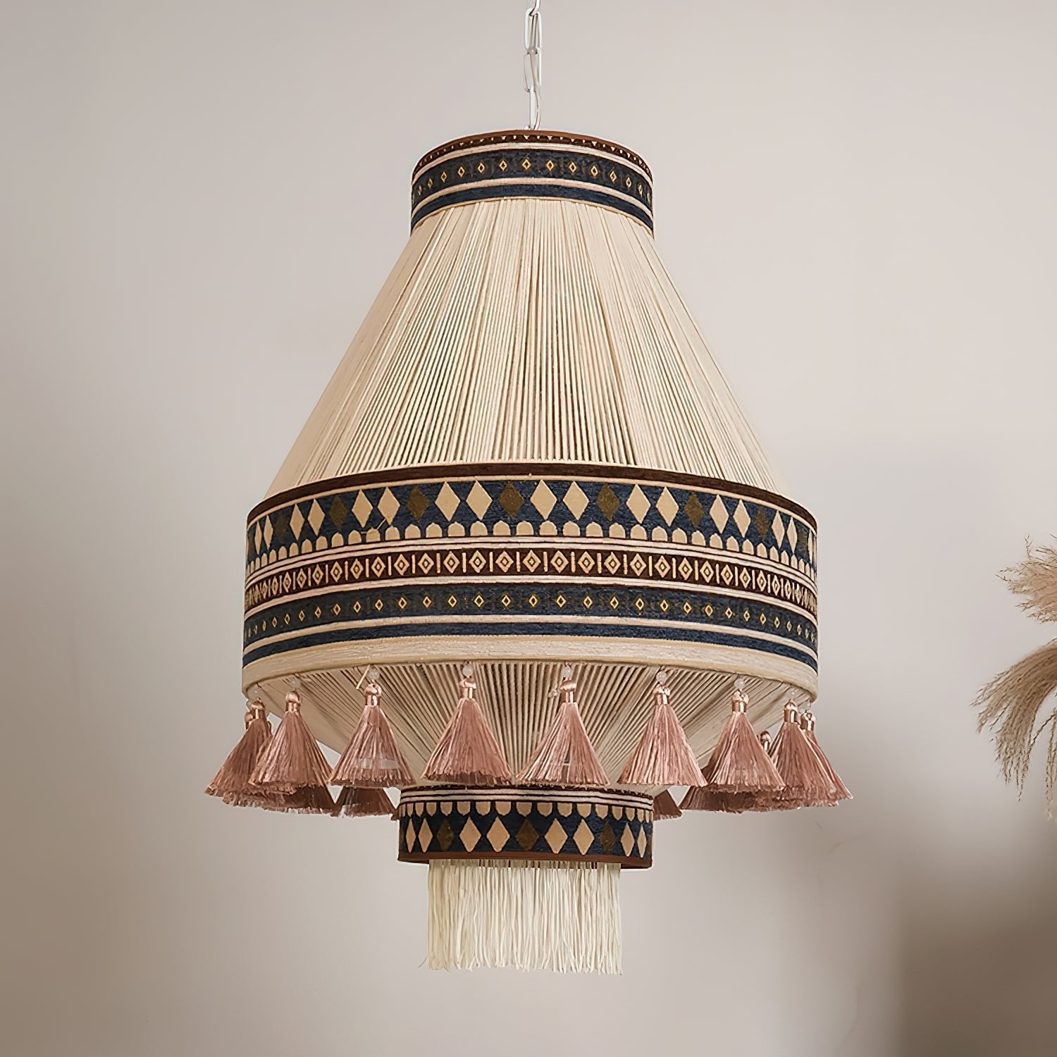 Calyce Fabric Cozy Pendant Lamp