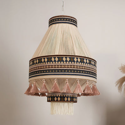 Calyce Fabric Cozy Pendant Lamp