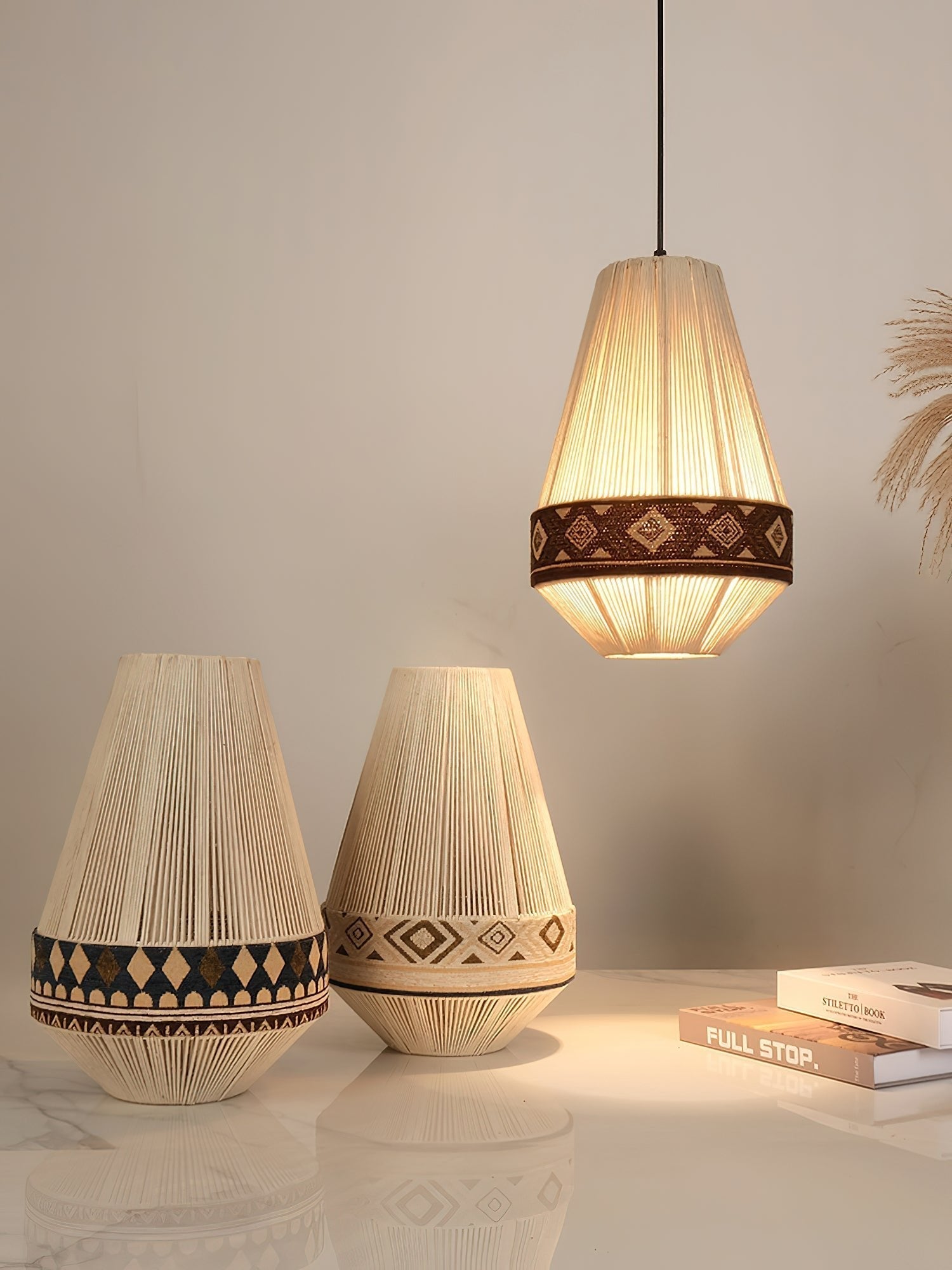 Calyce Fabric Cozy Pendant Lamp