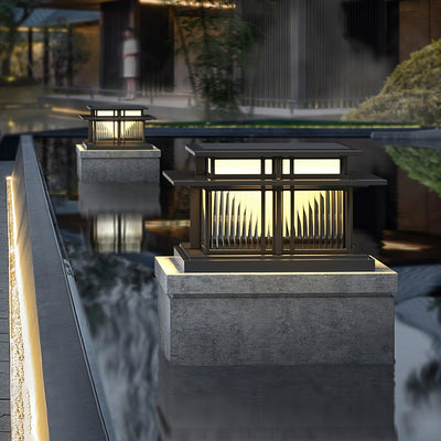Onyx Acrylic Oriental Table Light