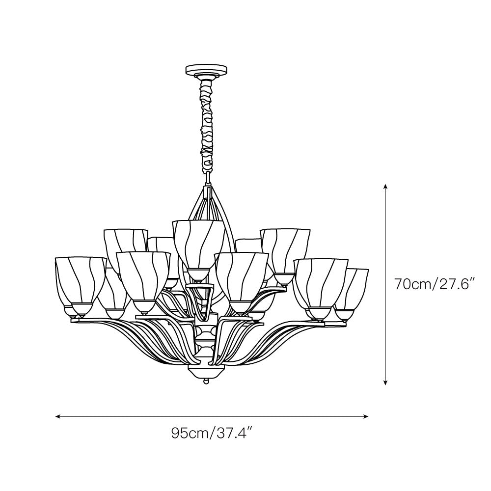 Veloreon Chandelier
