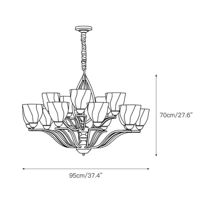Veloreon Chandelier