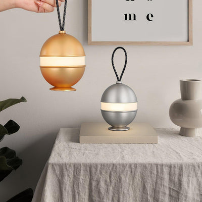 Orbitem Gold Aluminum Table Lamp
