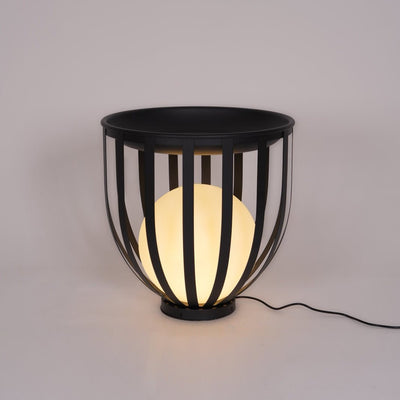 Tera Steel Acrylic Floor Lamp