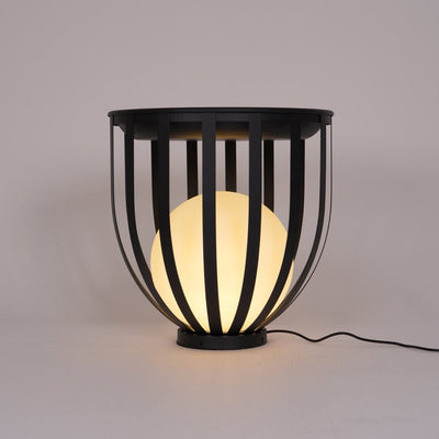 Tera Steel Acrylic Floor Lamp