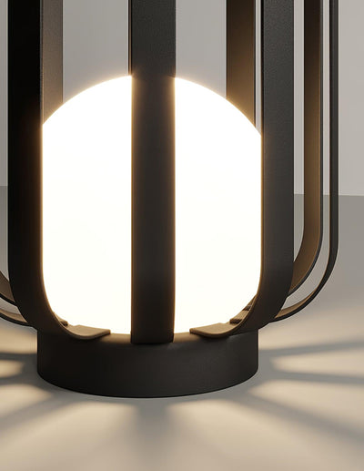 Tera Steel Acrylic Floor Lamp