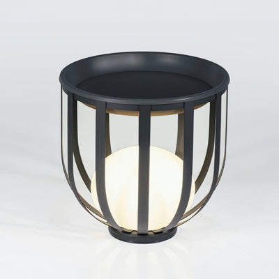 Tera Steel Acrylic Floor Lamp