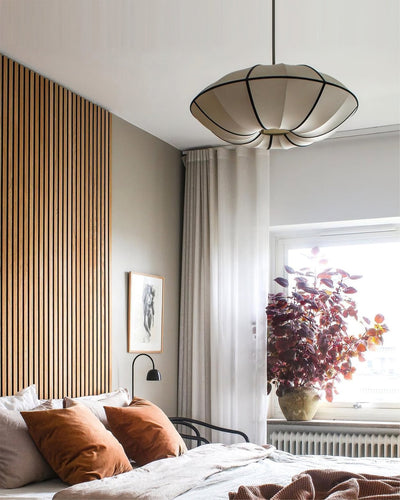 Inez Fabric Futuristic Pendant Lamp