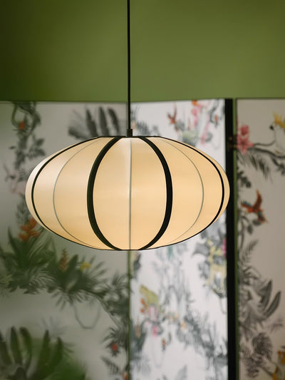 Inez Fabric Futuristic Pendant Lamp