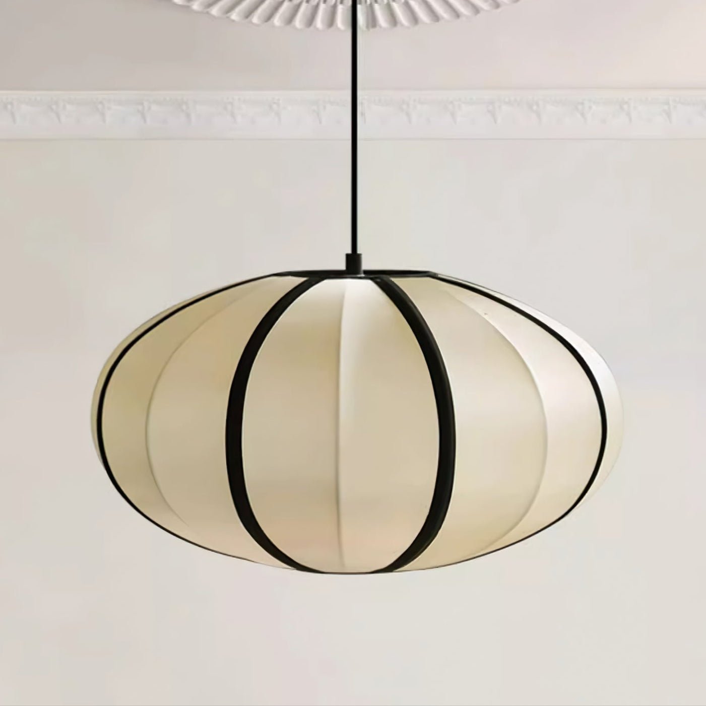 Inez Fabric Futuristic Pendant Lamp