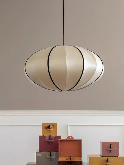Inez Fabric Futuristic Pendant Lamp