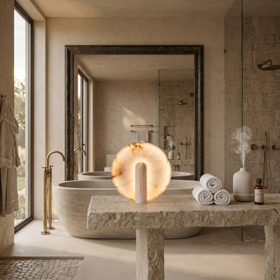 Yavren Alabaster Table Lamp