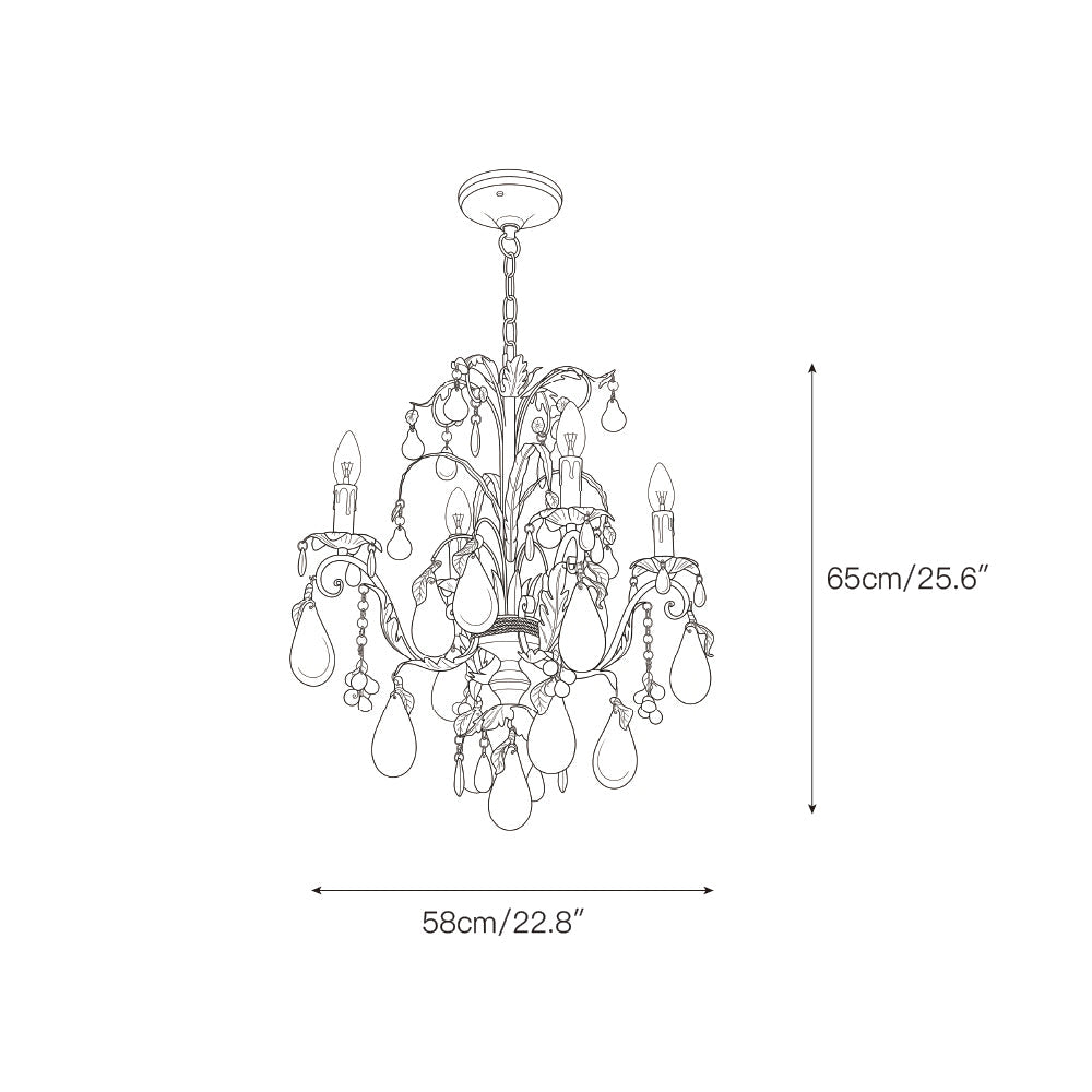 Stoneley Fruits Chandelier