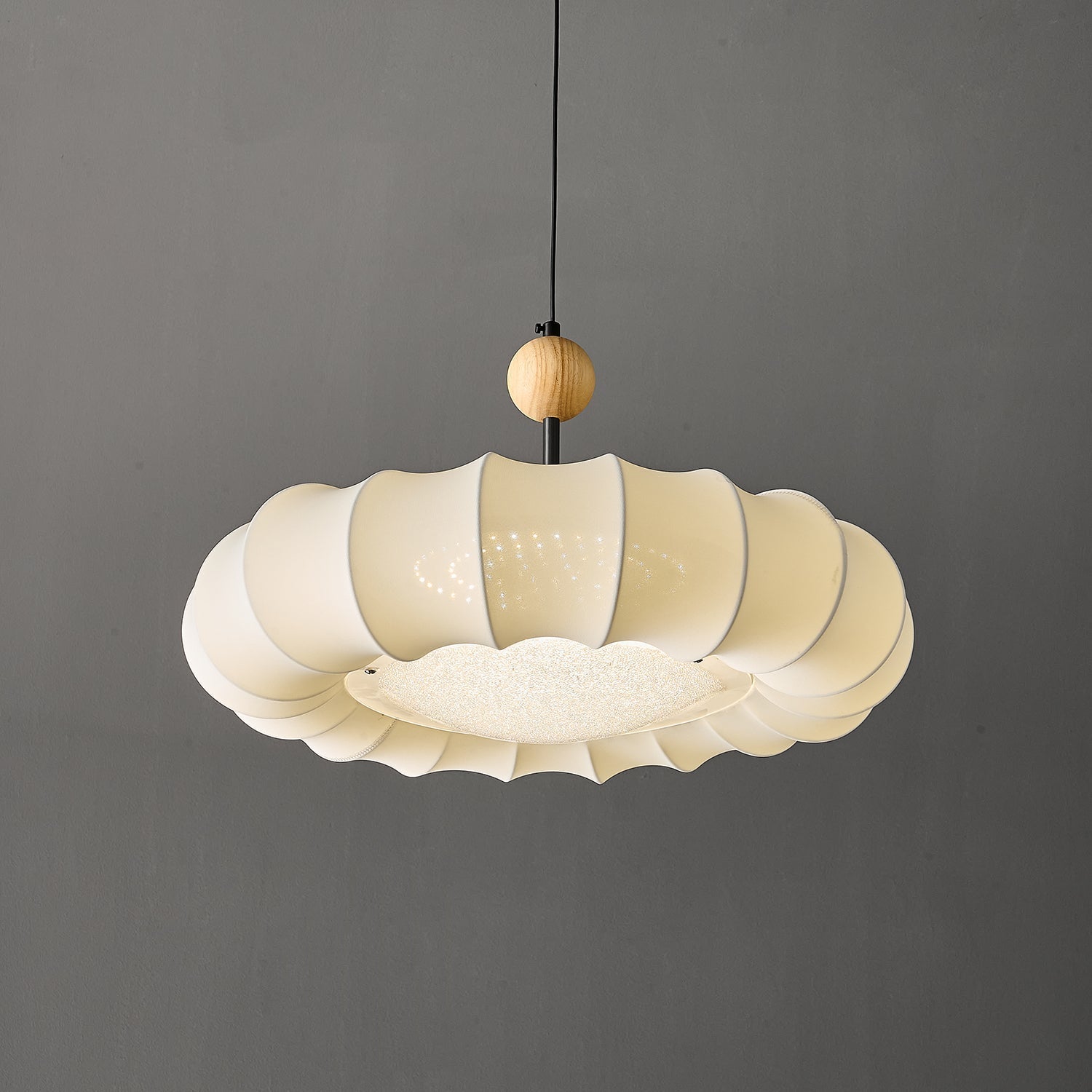 Syliselia Minimalist Wood Pendant Light