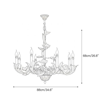 Aurelios Brass Chandelier