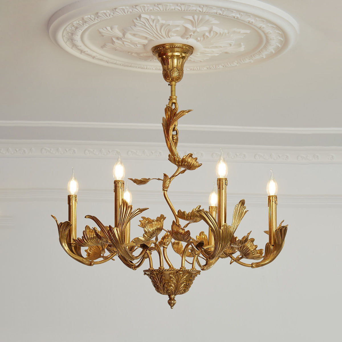 Aurelios Brass Chandelier