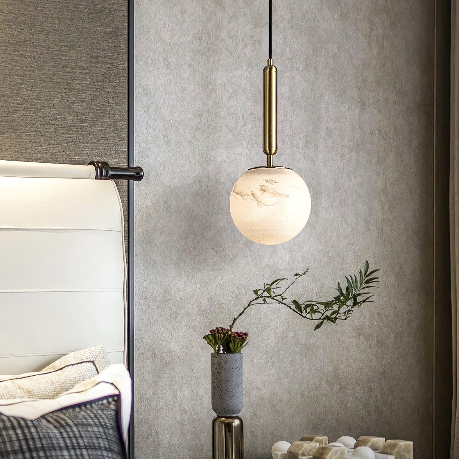 Calliope Alabaster Pendant Light - Neutral Decor