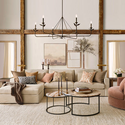 Westgrove Branching Leaf Chandelier