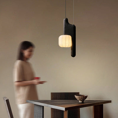 Ulverstone Fluted Paper Pendant Lamp