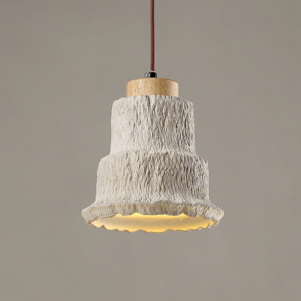 Esilara Tiered Travertine Pendant Light