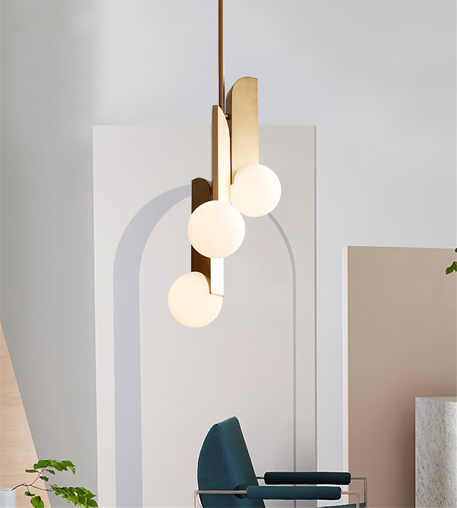 Eirelelia Elegant Glass Pendant Lamp