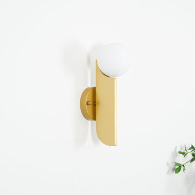 Liorarelle Wall Lamp Glass Globe Sculptural