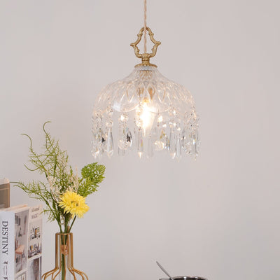 Moka Crystal Vintage Pendant Lamp