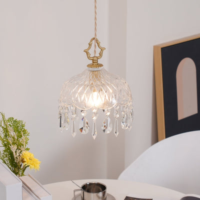 Moka Crystal Vintage Pendant Lamp