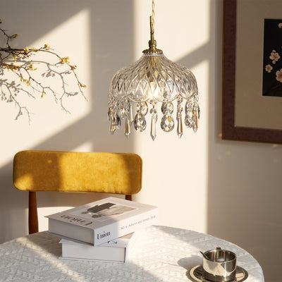 Moka Crystal Vintage Pendant Lamp