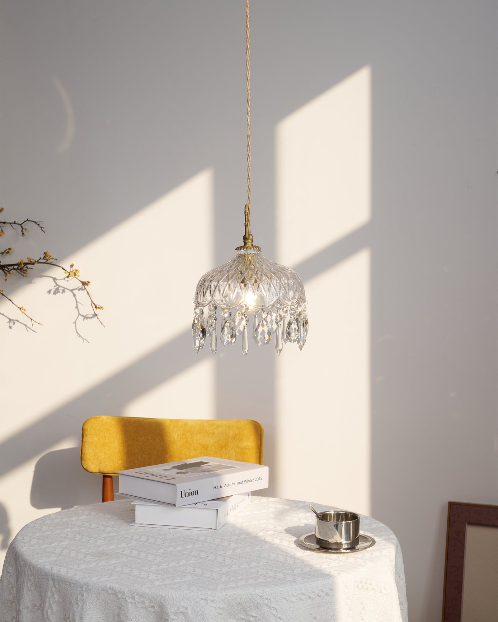 Moka Crystal Vintage Pendant Lamp
