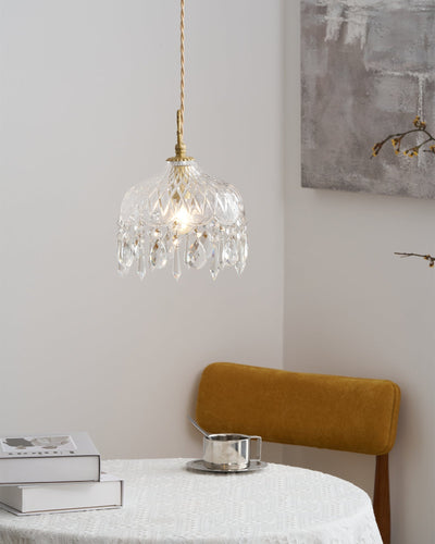 Moka Crystal Vintage Pendant Lamp